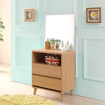 세아미 600 서랍화장대[A타입], 오크