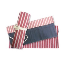 스트라이프(레드) 롤필통, 레드, 1개