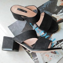 제이드클럽 투 스트랩 뮬 슬리퍼 H2202-7