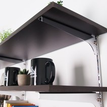 위드금창 25피치 찬넬목재날개 찬넬받침대, 크롬/45cm(좌)