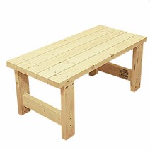아이베란다 베란다 평상벤치 원목, 470mm(폭) x 1800mm(길이) x 400mm, 1개
