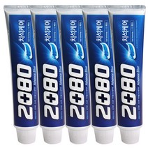 2080 어드밴스 블루 치석케어, 1개, 1개, 120g