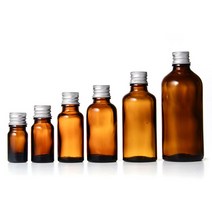 허브스프레이 갈색병 알루미늄 실버캡 5~100ml 기타뷰티소품, 30ml, 1개