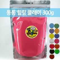 초이문구 통통 힐링 클레이 300g, 하양