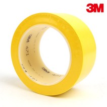 3M 471테이프 라인테이프 노랑, 1, 1개