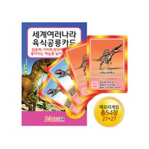 [메모리교육] 육식공룡 카드 /보드게임, 단품