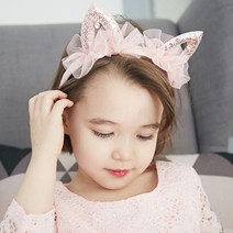 임마누엘 여아용 귀요미 블링 헤어밴드