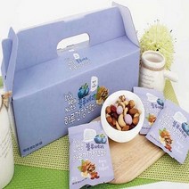[파파퐁퐁] 요거트블루베리견과 선물세트 / 하루견과 견과류 영양간식, 블루베리견과, 5박스, 125개