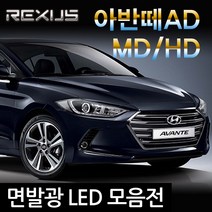 렉서스 아반떼AD MD HD 면발광 LED, 1세트