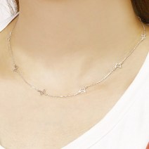 피코크 루카silver정품목걸이