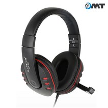 7.1채널 USB 게이밍 헤드셋 컴퓨터 노트북 해드셋 노이즈제거 PC방 헤드폰, DJH-500U, 블랙