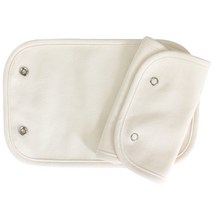 해피코튼 오가닉 아기띠 침받이(똑딱이) 베이직 침받이