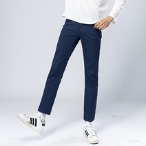 지기젠 남성용 스판 컬러 슬림핏 면 팬츠 683