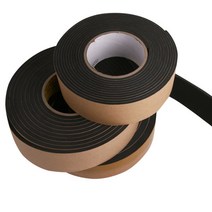 태영테크 EVA 흑 단면 스폰지 테이프 폭10mm, 두께 10mm x 길이 2.5M, 1개
