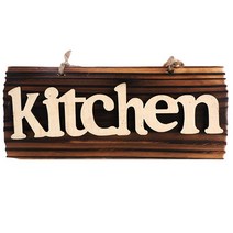 제이앤씨 웰컴문패 화장실문패 원목 디자인 문패 도어사인, 04.원목문패-kitchen, 1개
