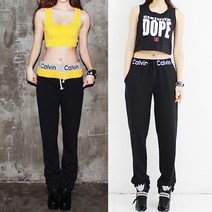 방송댄스복 에어로빅 줌바댄스복 캘빈롱 일자팬츠