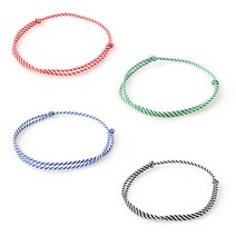 스몰박스 스트라이프 로프 팔찌/발찌