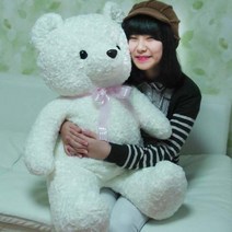 곰인형 예쁜사랑을전하는러브리빅베어 대형국산곰 인형, 러블리[아이보리], BIG