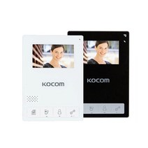 코콤 코콤비디오폰 KCV-434화이트칼라 아날로그 4.3인치 서울경기설치 비디오폰, KCV-434화이트칼라+현관카메라포함/C구역 설치의뢰