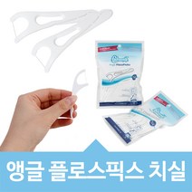 클린픽 앵글 플로스픽스 Y형 일회용치실, 50개입, 1개