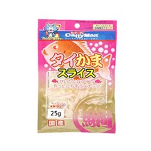 캐티맨 슬라이스 맛살 고양이간식, 1개, 도미맛살