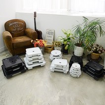 심폼 서랍식 화분 물받침대, 직사각 화이트, 1개