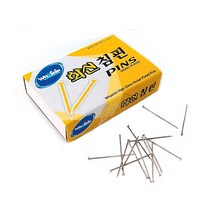 화신 사무용품 압핀 크립 침핀, $RAG_[화신] 500침핀, 1개