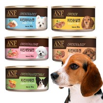 ANF 치킨 강아지캔 24개 1박스 95g 캔, 콤보