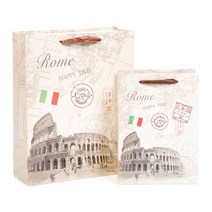 이엔그린 종이쇼핑백, 선택24)도시프린트-로마-1매