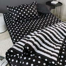 모닝가든 코코블랙 싱글 이불세트 기숙사이불세트