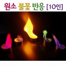 (사이언샵)원소불꽃반응(10인) KS782, 상세설명참조