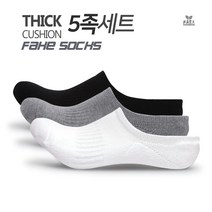 카리클링 푹신한 2중바닥 스포츠 페이크삭스