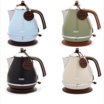 드롱기 아이코나 빈티지 전기포트 토스터기, 빈티지 토스터기 (스카이블루)