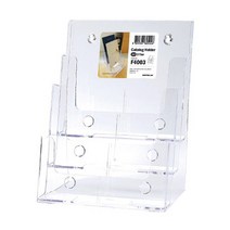 카다로그 꽂이(3단)A4 1개(4579), 낱개판매, 1개