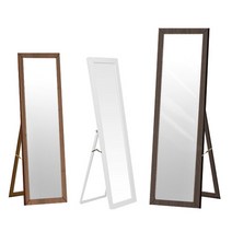 파란들 인기만점 스탠드형 벽걸이형 전신거울 11종, 09. 디온 400 프레임거치경(월넛)