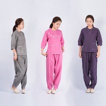 다오네우리옷 절복 여자_30수 티바지 생활한복(개량한복)