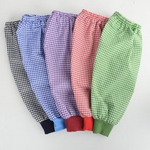 체크작업토시, 1개, 블랙