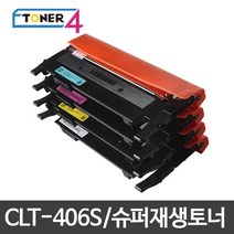 삼성전자 CLT-K406S 비정품토너, CLX-3305W 검정 반납없음, 1개