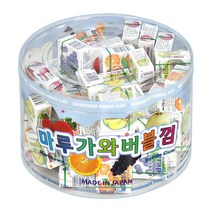 마루가와 버블껌 71개입 4가지맛 1통, 388.8g, 1개