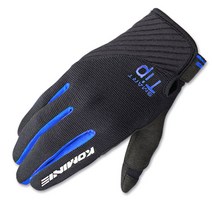 코미네 GK-185 Stretch M-Gloves-LUCE2 일반장갑, 블랙 블루