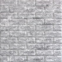 쿠셔니 파벽돌 폼블럭 19색상 71x77cm, 실버그레이, 1개