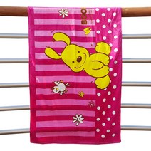 홈아트 비치타월, 부비라인 타올(70x140_핑크), 1개