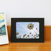 보냄 3X5 포토박스 10p 세트 프레임, 블랙