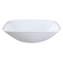 코렐 화이트 무지 사각 대볼 1.4L, 무지 대볼, 1p