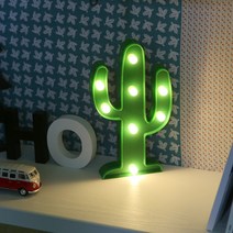 다판다구 마퀴라이트 선인장 플라밍고 파인애플 LED 무드등 인테리어 조명