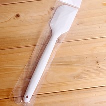 쿠킹스토리 실리콘 통주걱 대(흰색), 1개
