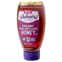 홀섬 로 언필터드 허니 글루텐 프리, 454g, 1개