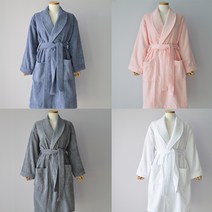 송월타올 고급 호텔 샤워가운 40수, 화이트(L), 1개