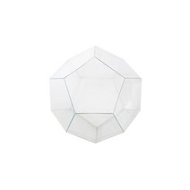 (PET)투명 정십이면체 전개도(10인용)
