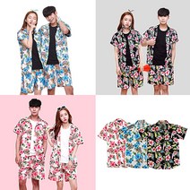 하와이안셔츠 하와이안바지 알로하남방 알로하바지 비치남방 비치바지